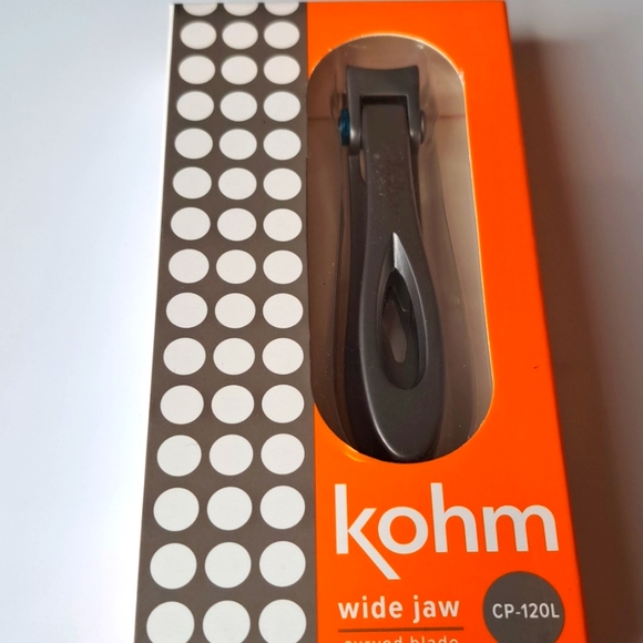 Kohm CP-120L Heavy Duty Wide Jaw Toenail Clippers - NEW - Picture 8 of 8